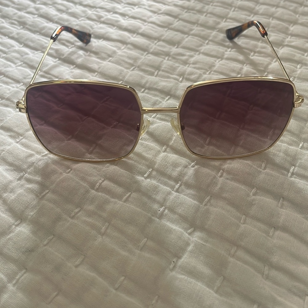 J Crew Gold Sunglasses